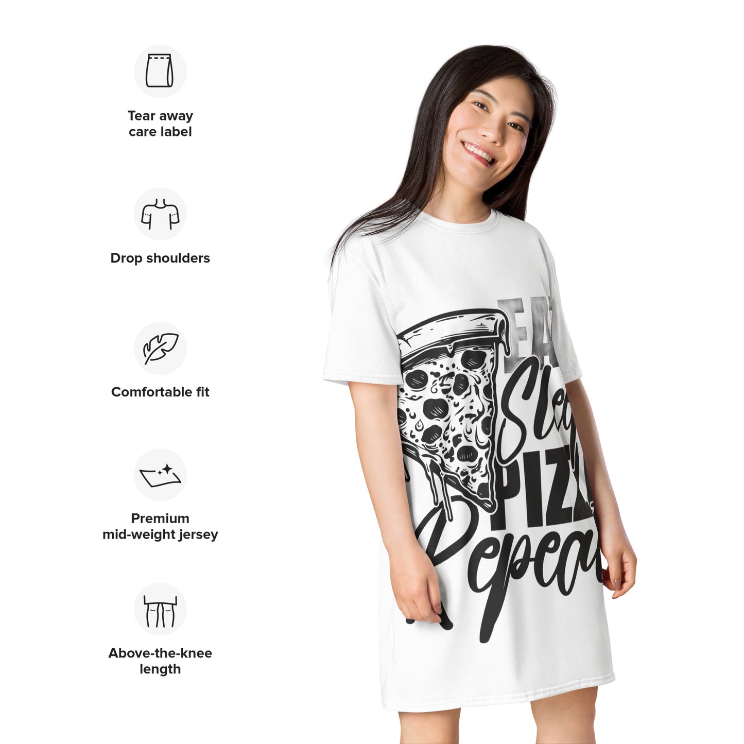 T-Shirt-Kleid