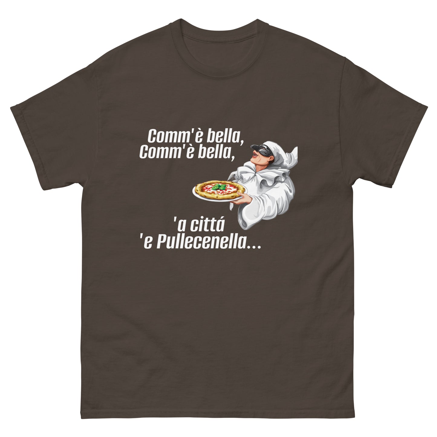 Klassisches Herren-T-Shirt pulcinella - verschiedene Farben
