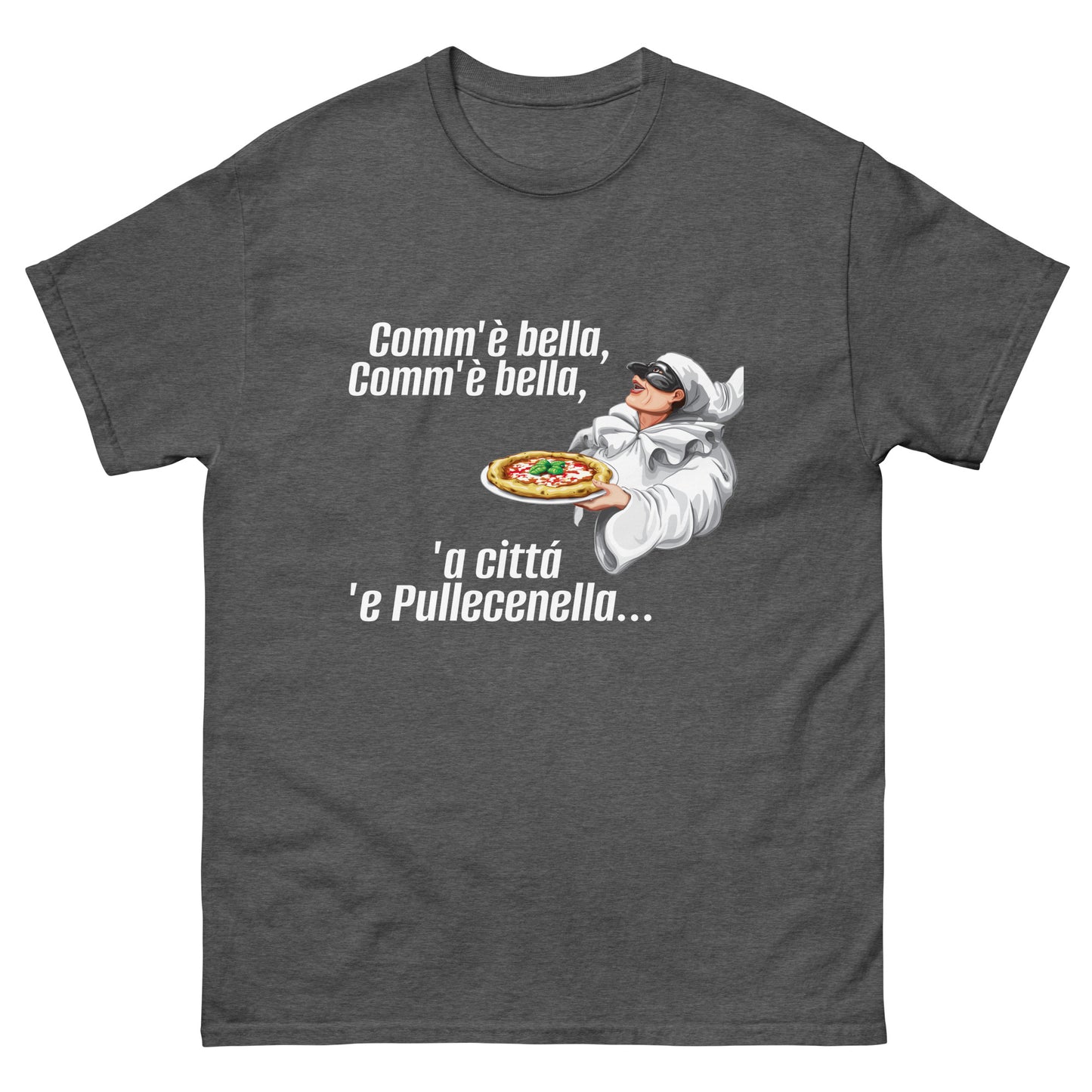 Klassisches Herren-T-Shirt pulcinella - verschiedene Farben