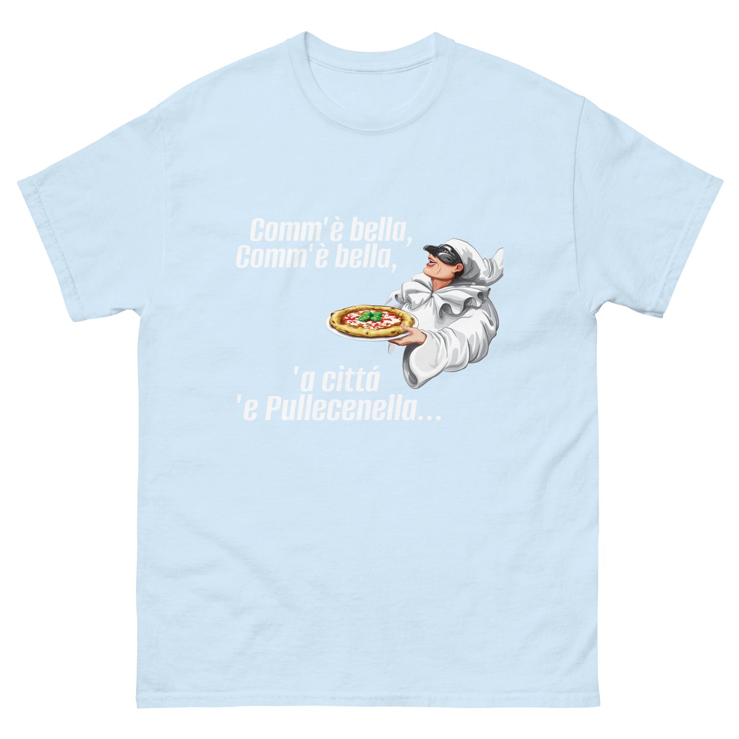 Klassisches Herren-T-Shirt pulcinella - verschiedene Farben