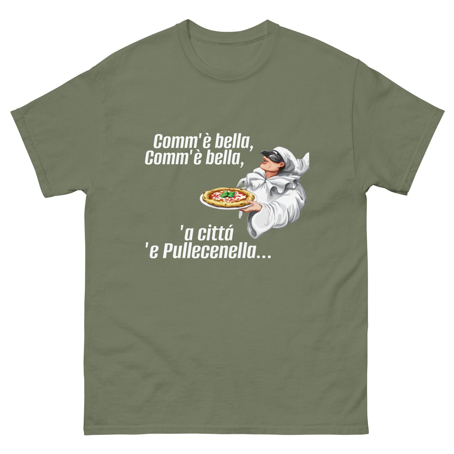 Klassisches Herren-T-Shirt pulcinella - verschiedene Farben