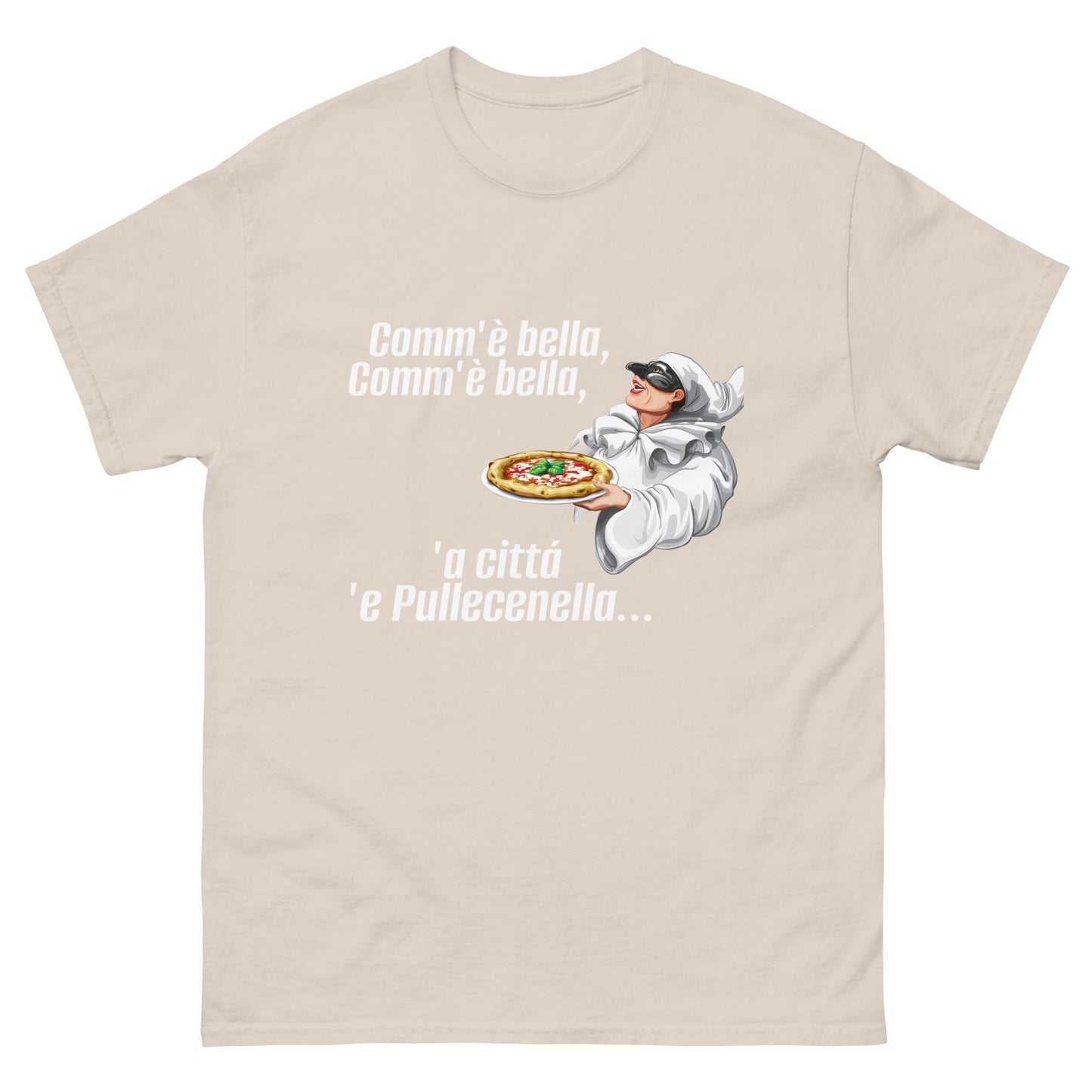 Klassisches Herren-T-Shirt pulcinella - verschiedene Farben
