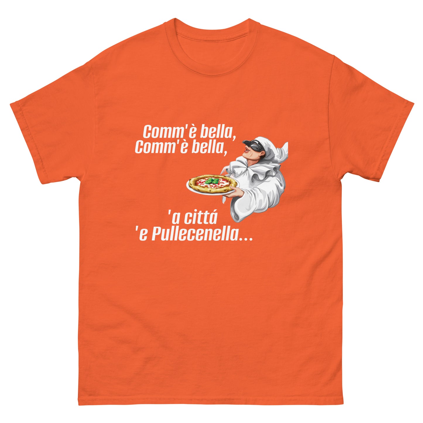 Klassisches Herren-T-Shirt pulcinella - verschiedene Farben