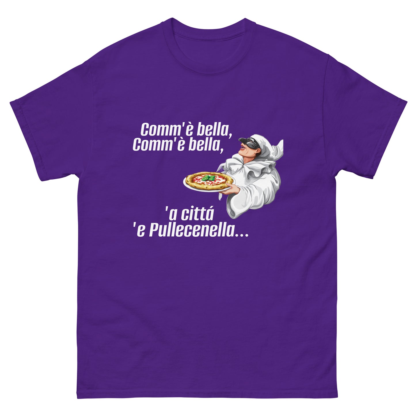 Klassisches Herren-T-Shirt pulcinella - verschiedene Farben
