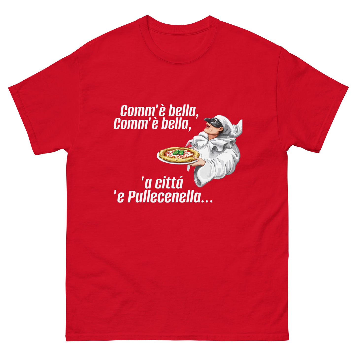 Klassisches Herren-T-Shirt pulcinella - verschiedene Farben