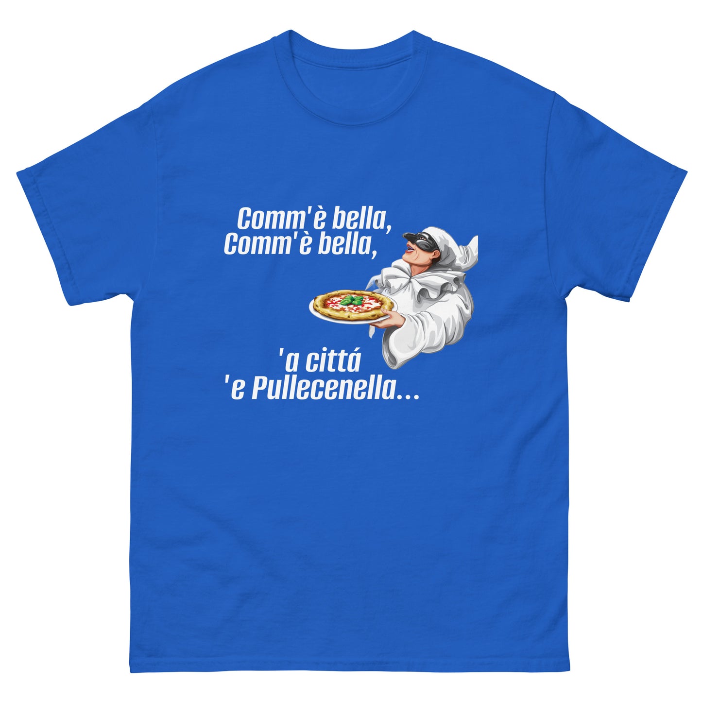 Klassisches Herren-T-Shirt pulcinella - verschiedene Farben