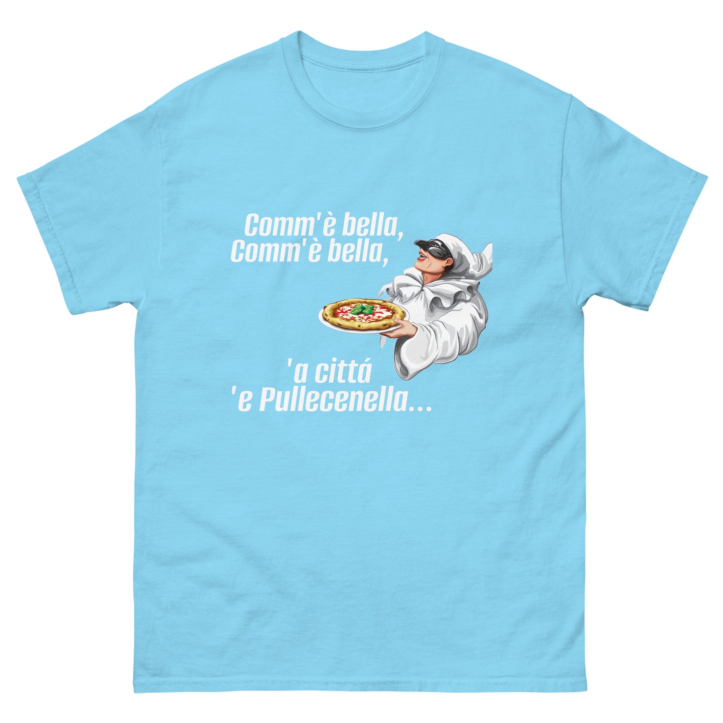 Klassisches Herren-T-Shirt pulcinella - verschiedene Farben