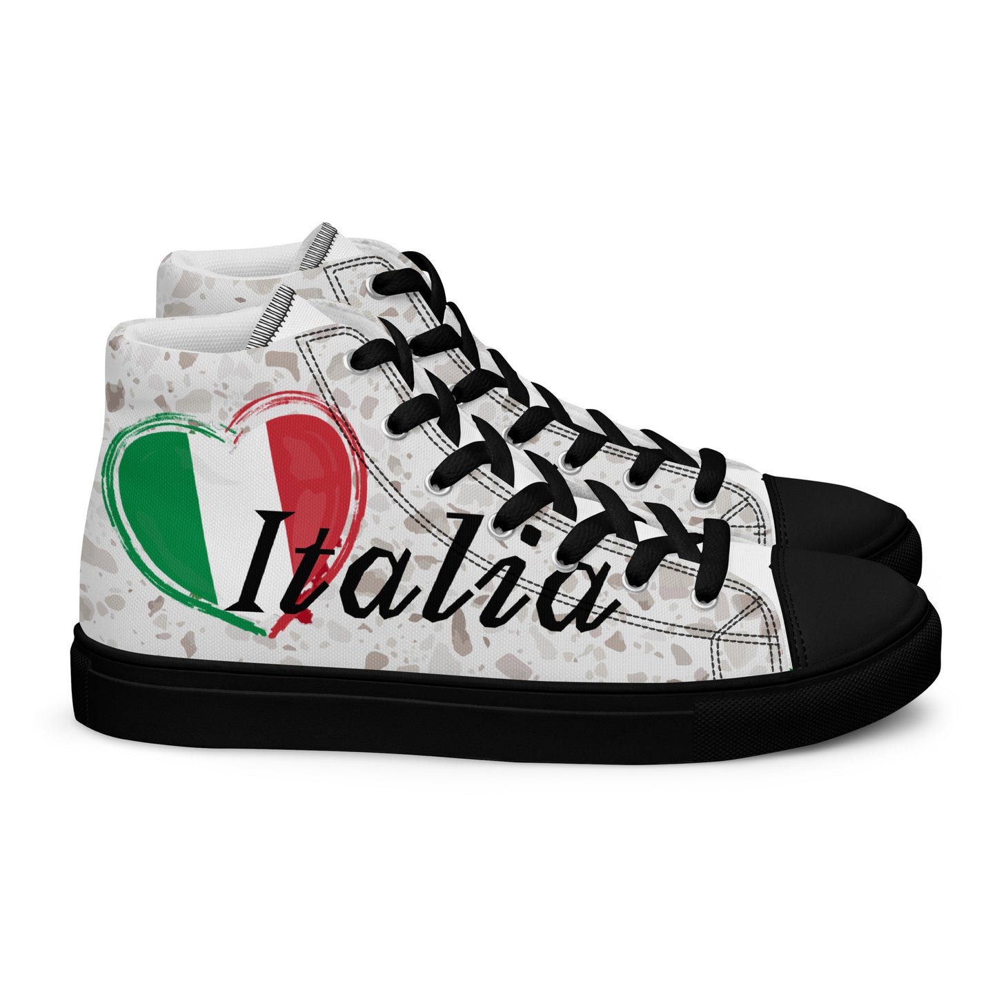 High-Top Leinenschuhe für Herren