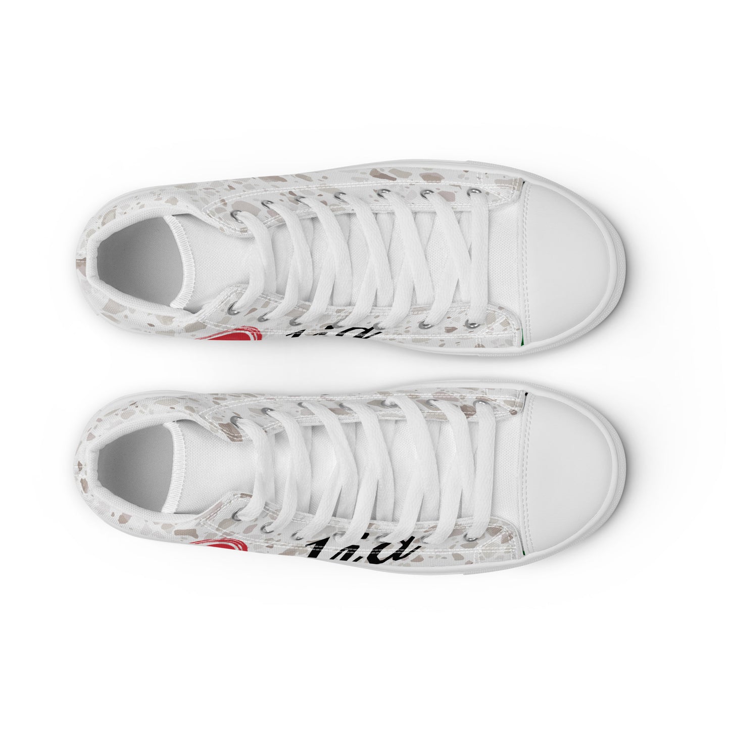 High-Top Leinenschuhe für Herren