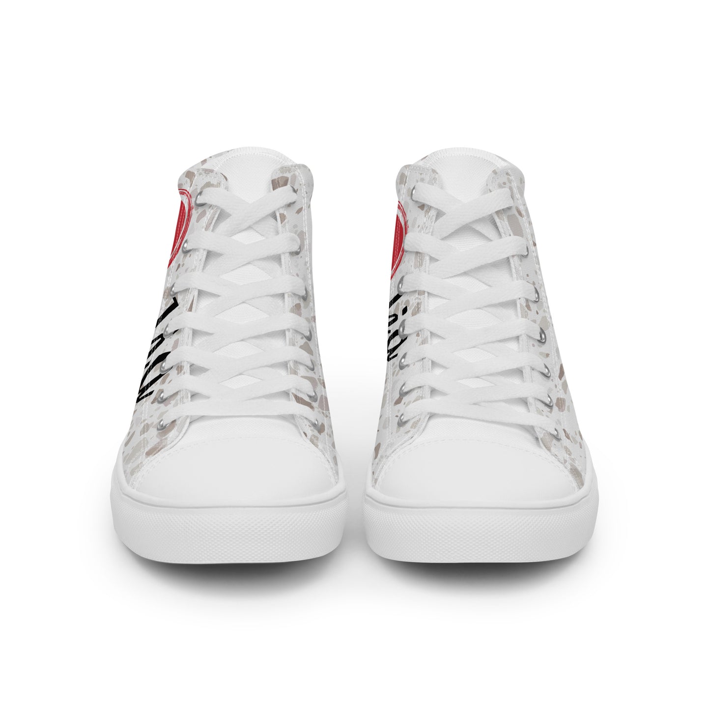 High-Top Leinenschuhe für Herren