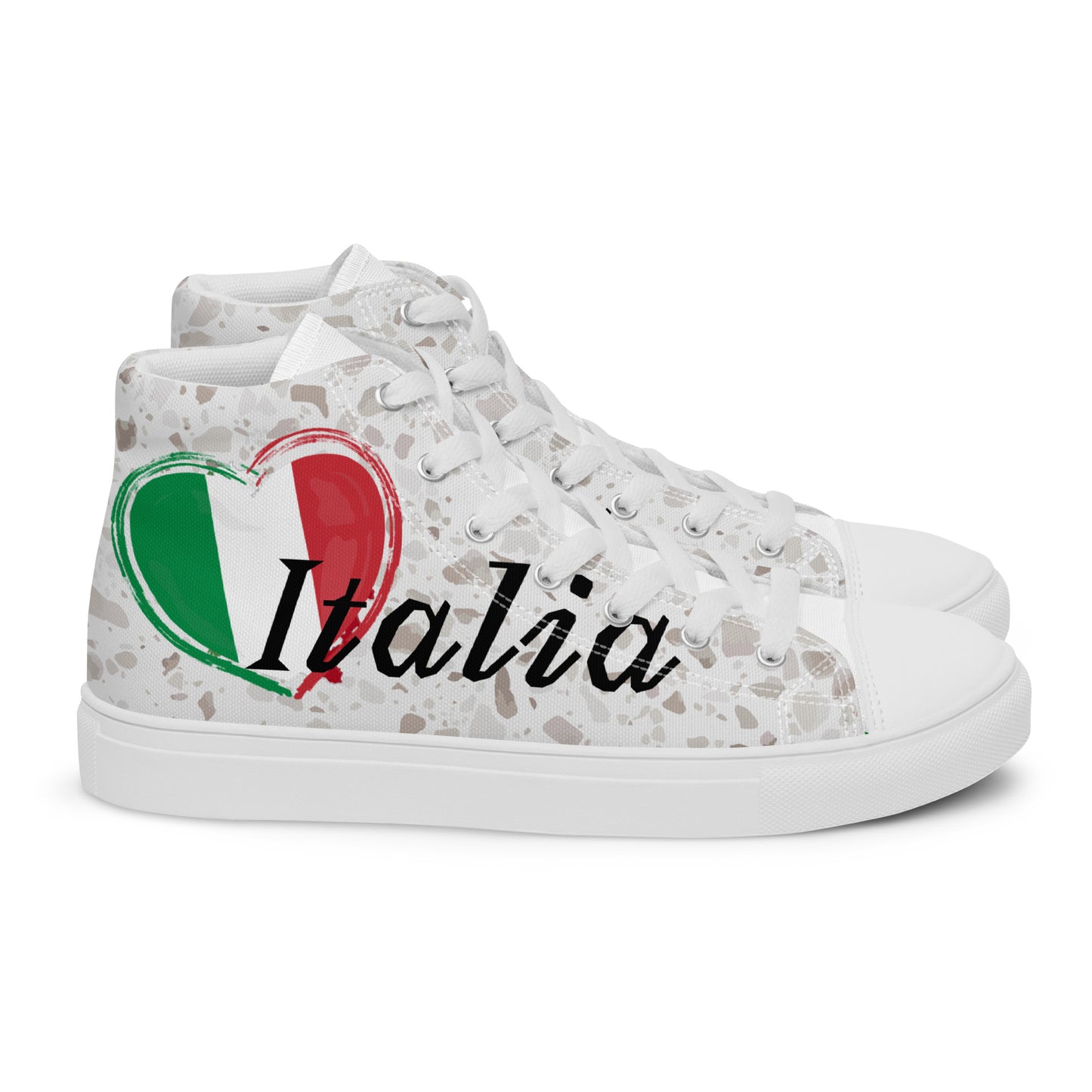 High-Top Leinenschuhe für Herren