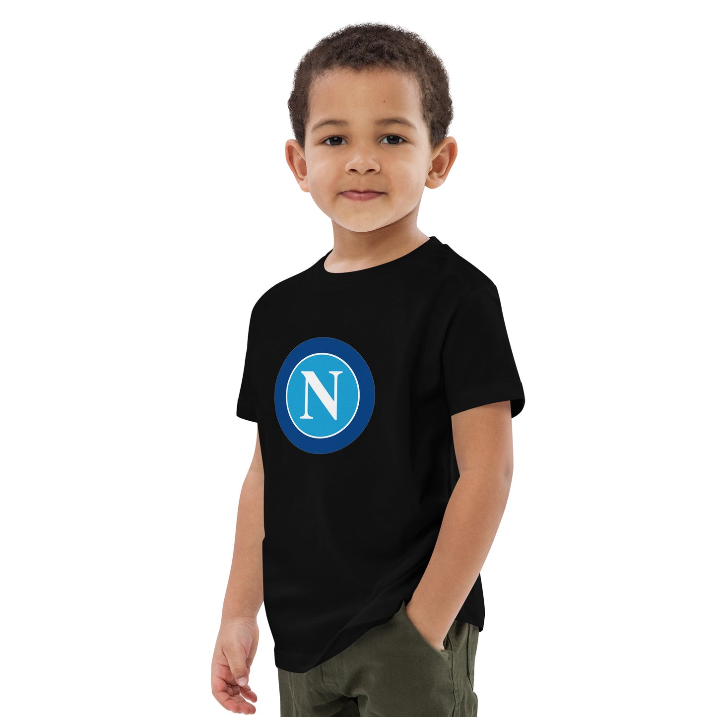 Bio-Baumwoll-T-Shirt für Kinder - Mädchen und Jungs Napoli