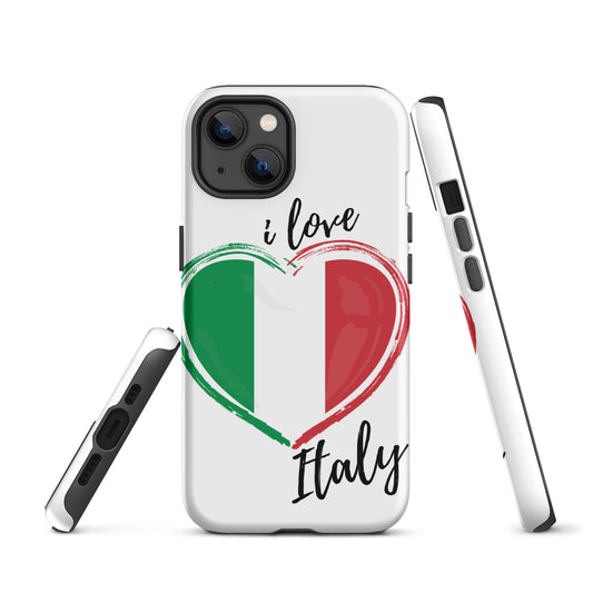 "I LOVE ITALY" Hardcase iPhone® Handyhülle