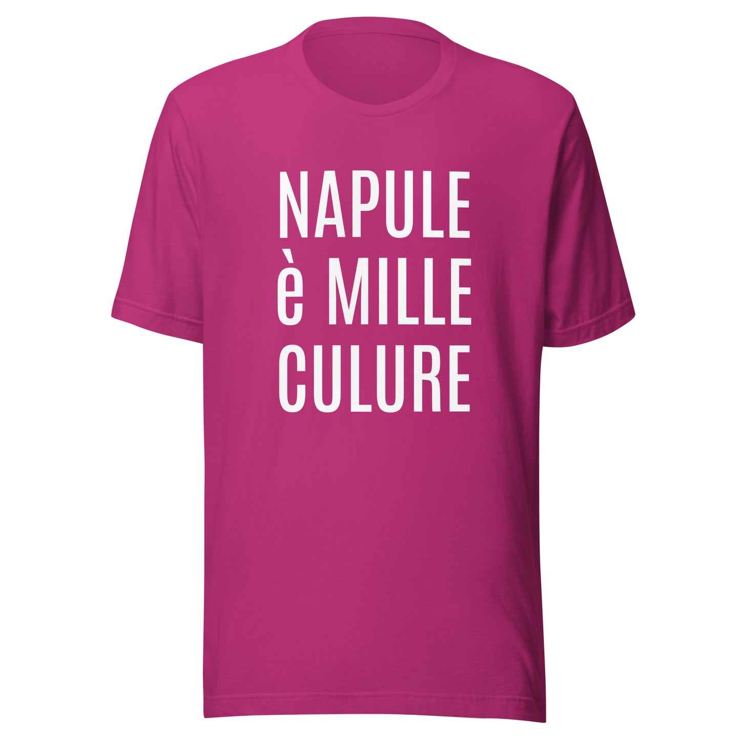 Unisex-T-Shirt "mille culure"