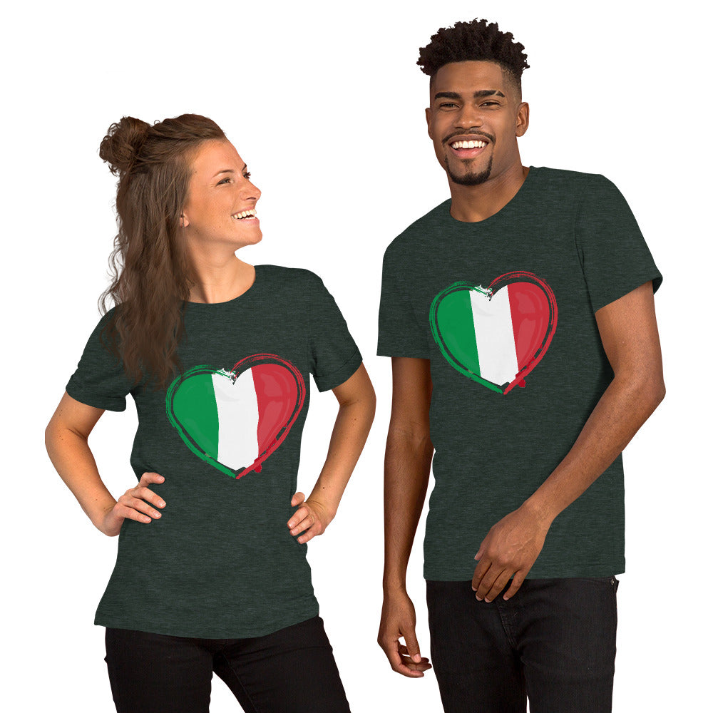 Italien im Herz Shirt - verschiedene Farben