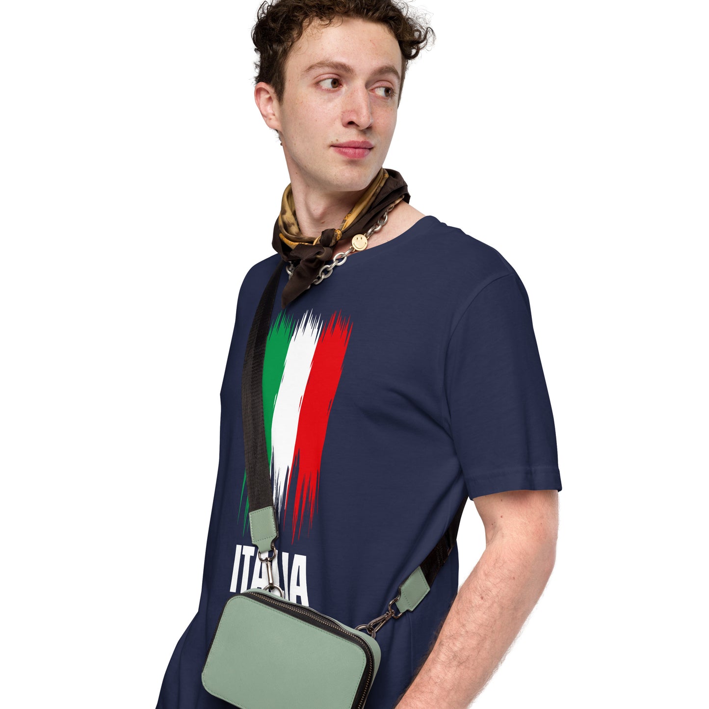 Unisex-T-Shirt ITALIA -verschiedene Farben