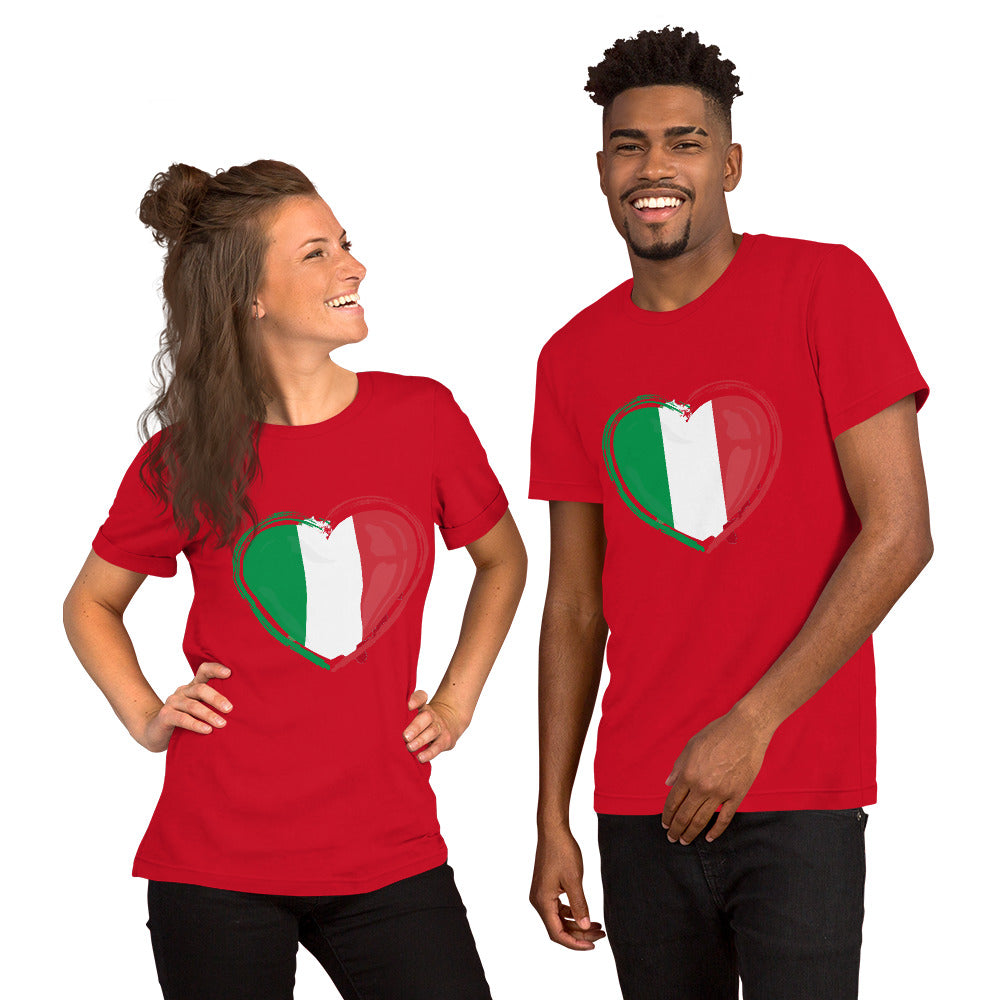 Italien im Herz Shirt - verschiedene Farben