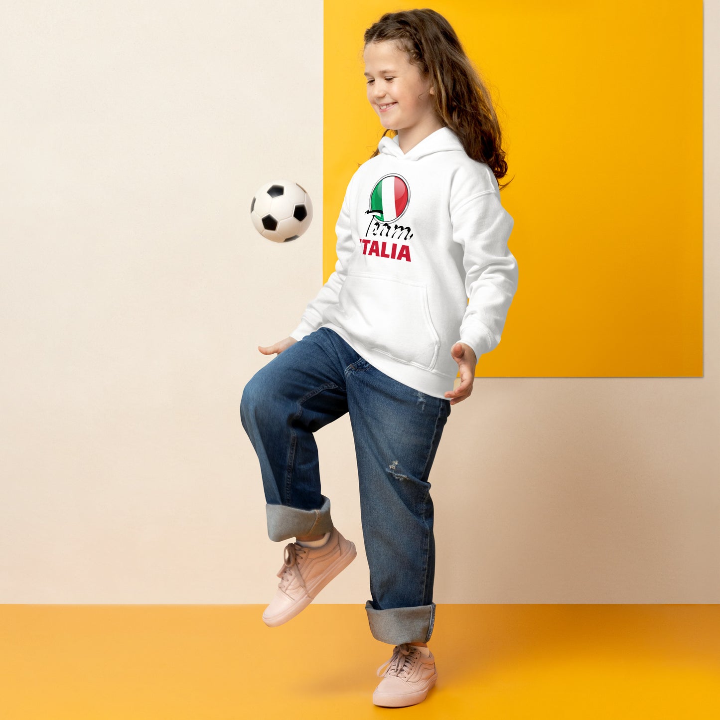 Heavy-Blend Hoodie für Jugendliche "ITeam Italia"