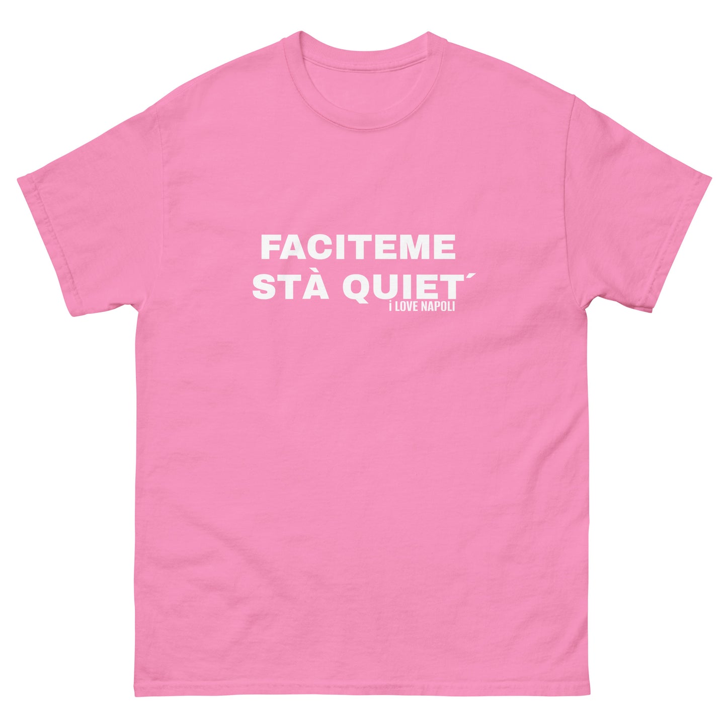 Faciteme sta quiet shirt - verschiedene Farben