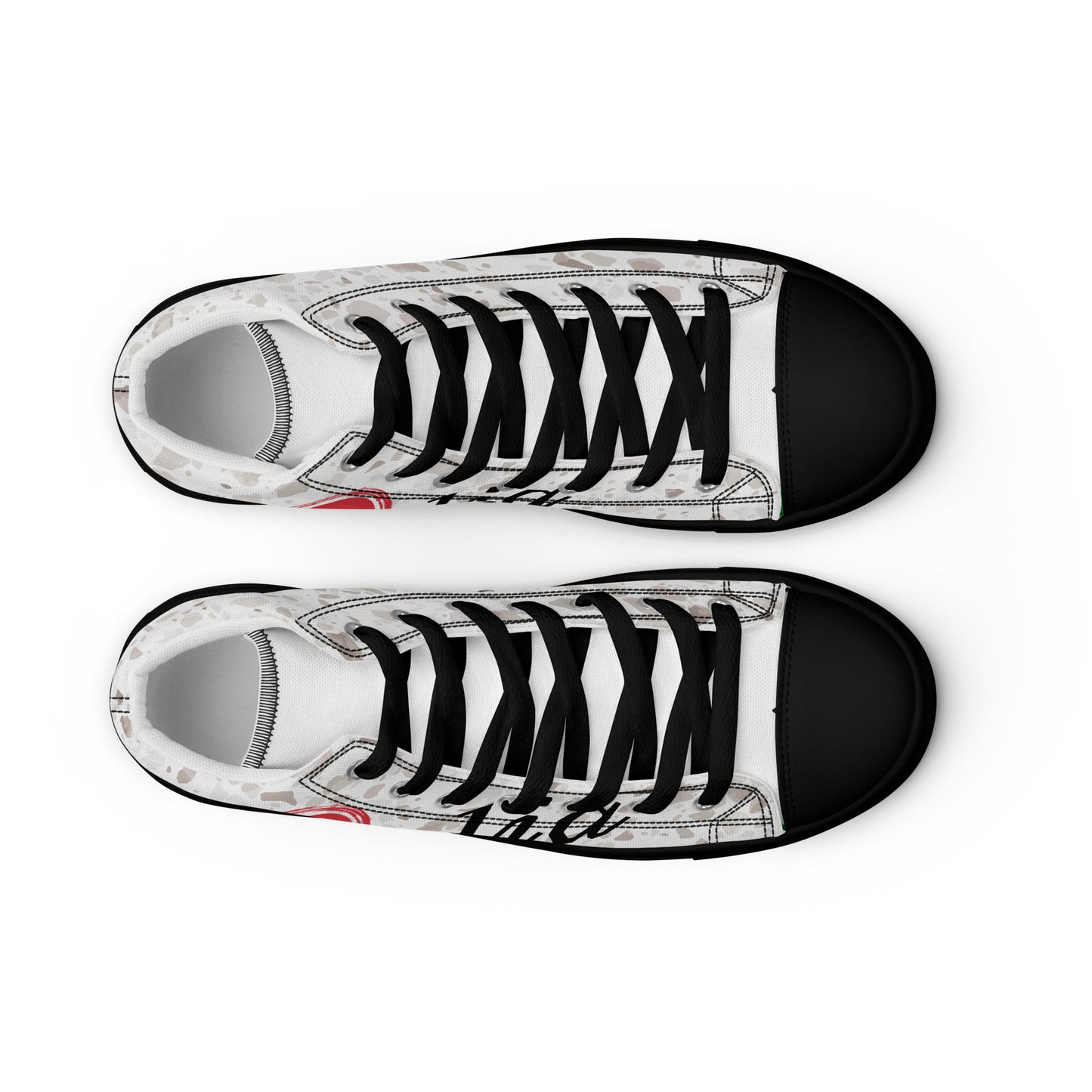 High-Top Leinenschuhe für Herren