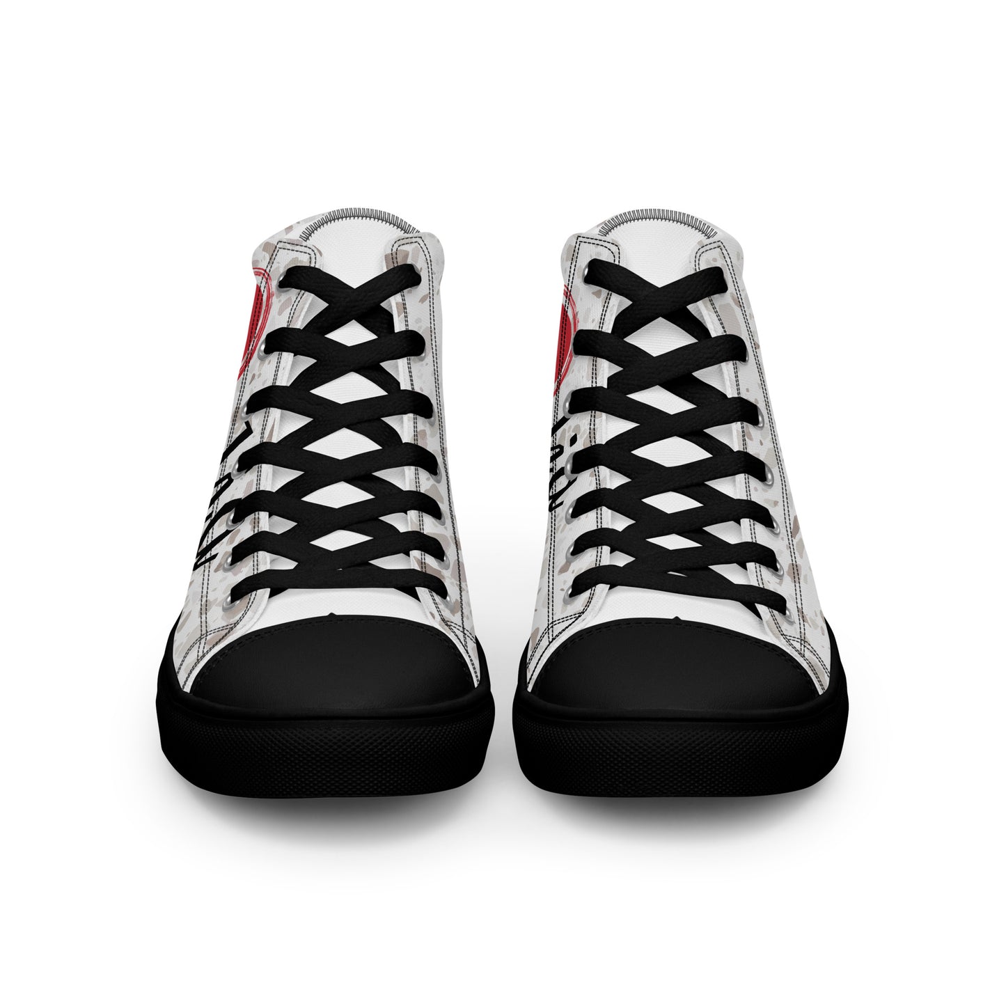 High-Top Leinenschuhe für Herren