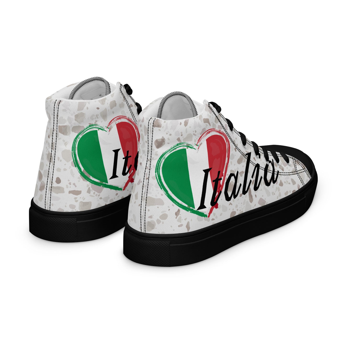 High-Top Leinenschuhe für Herren