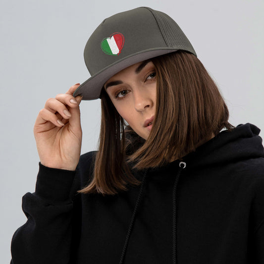 Mesh-Back-Snapback Cuore