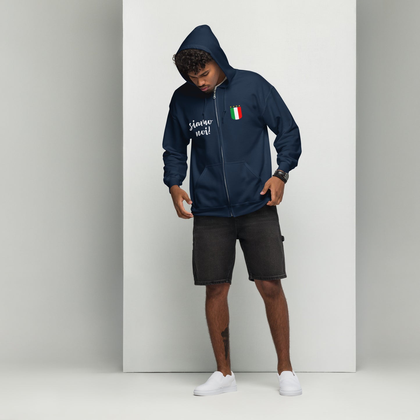 ITALIA Zip Hoodie verschiedene Farben