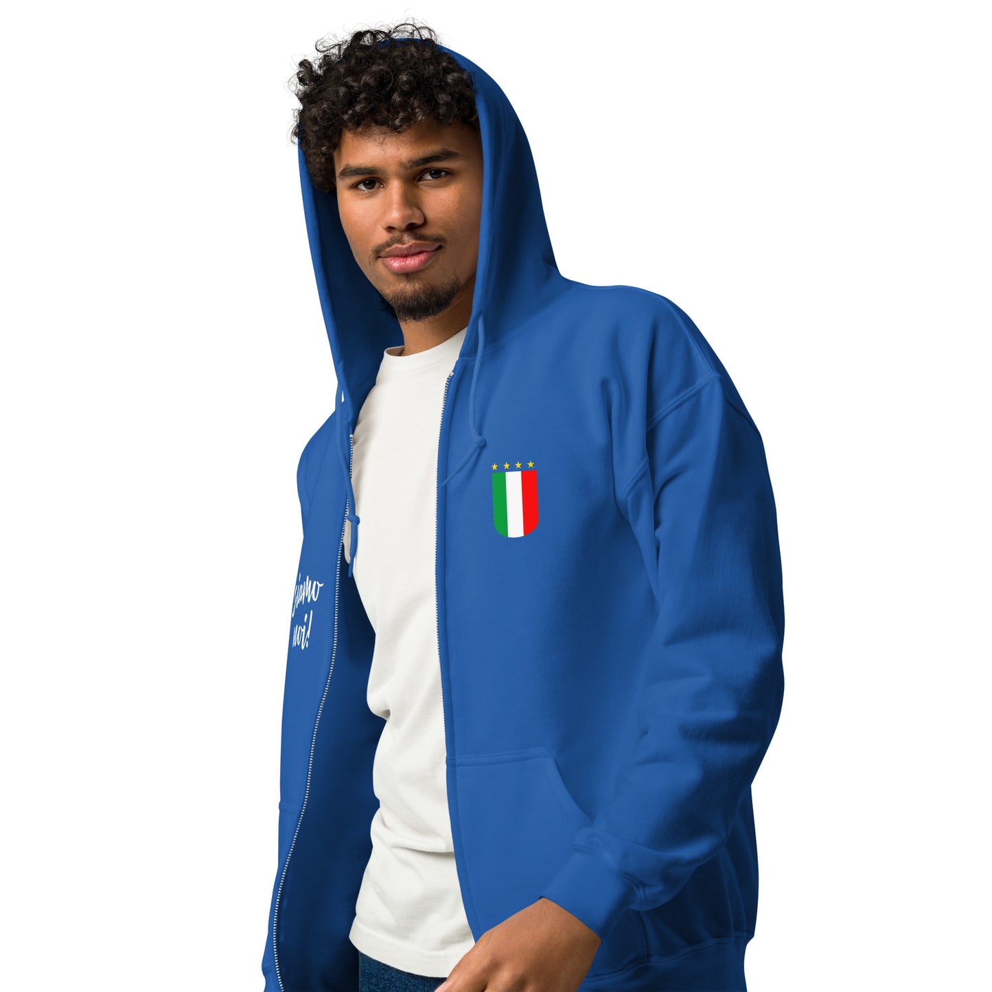 Unisex Zip Hoodie "siamo noi"