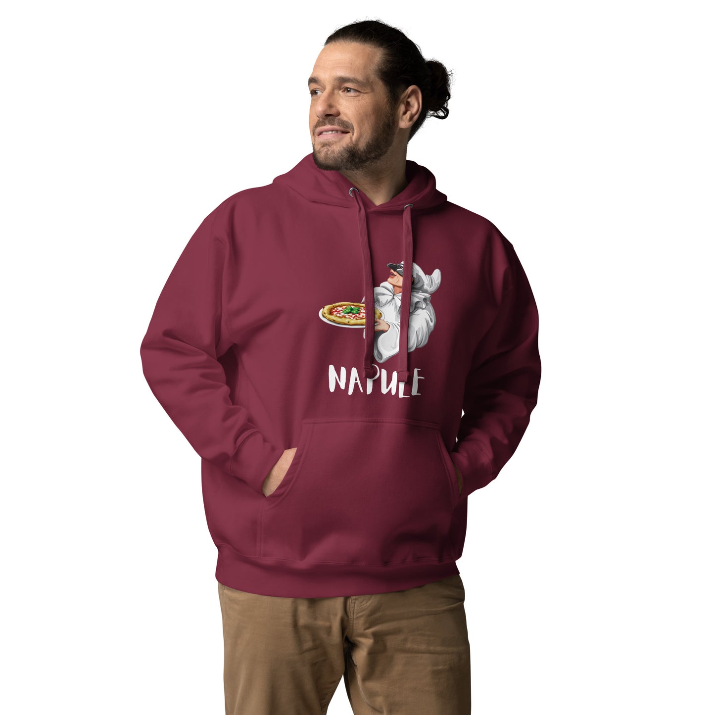 Unisex-Kapuzenpullover Pulcinella