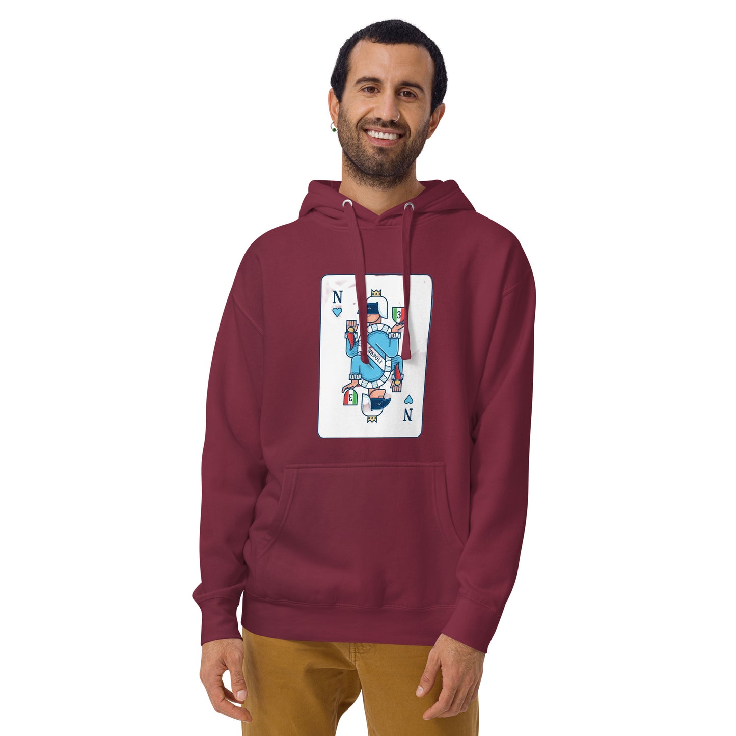 Unisex-Kapuzenpullover Cards