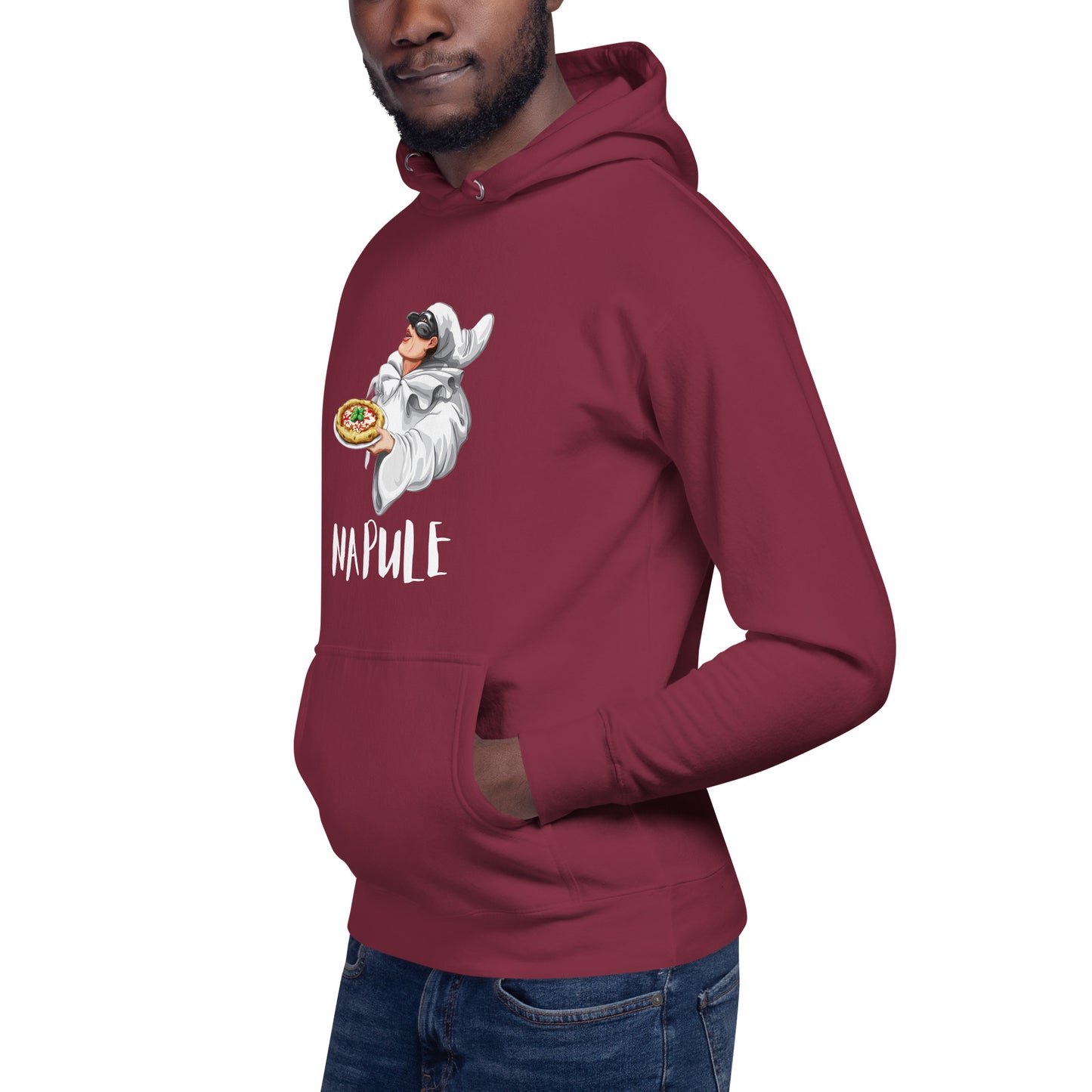 Unisex-Kapuzenpullover Pulcinella