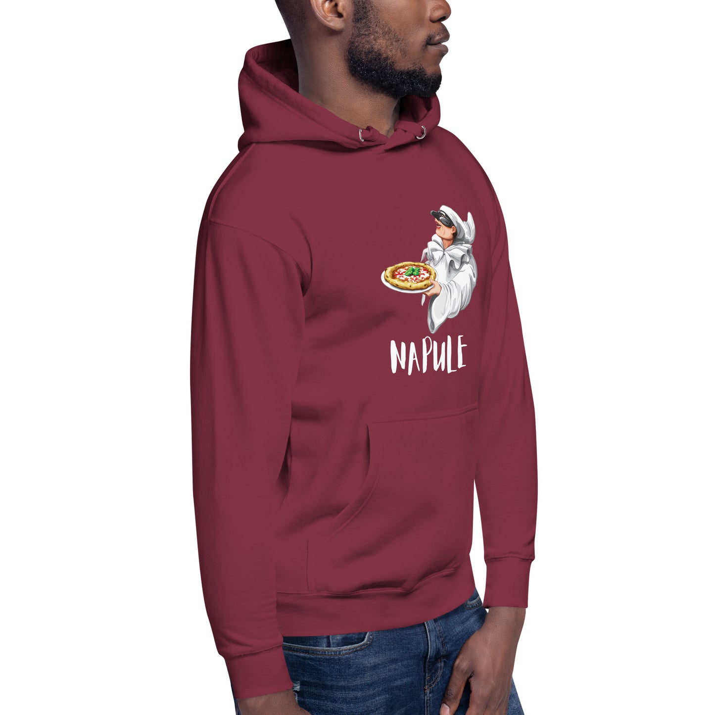 Unisex-Kapuzenpullover Pulcinella