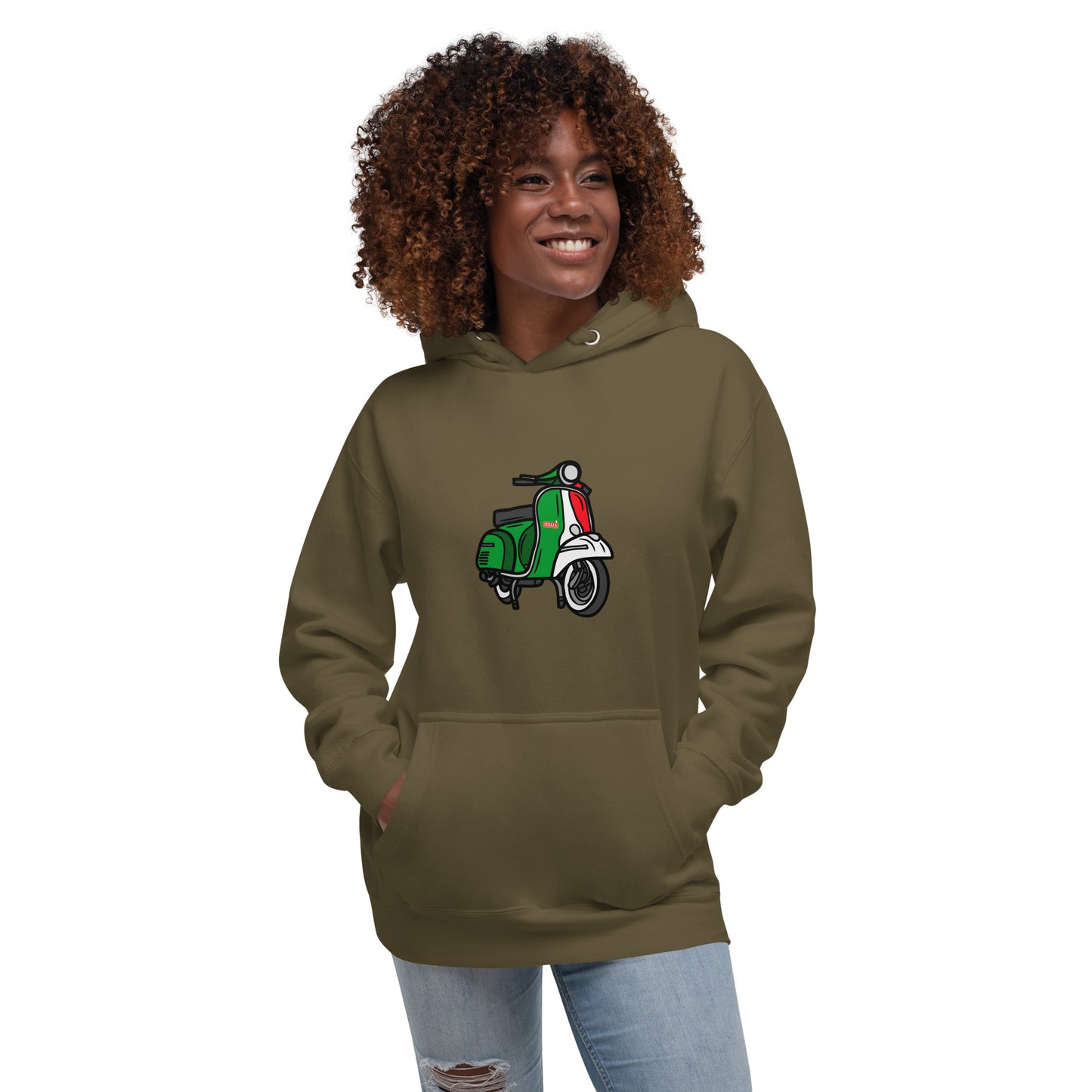Unisex-Kapuzenpullover "Vespa"