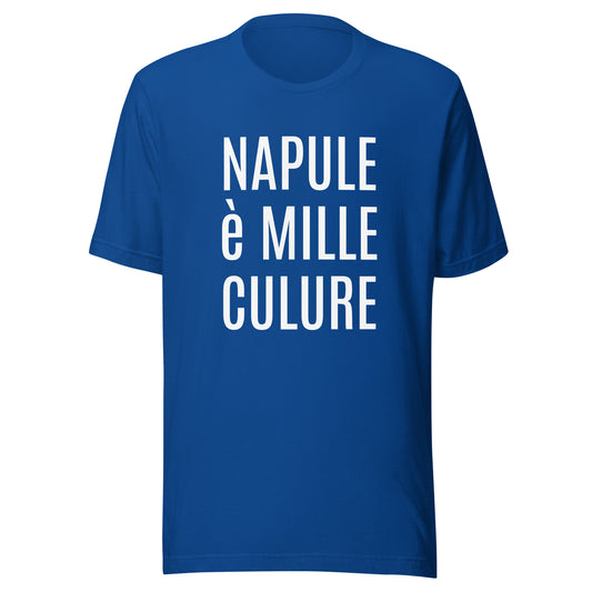 Unisex-T-Shirt "mille culure"