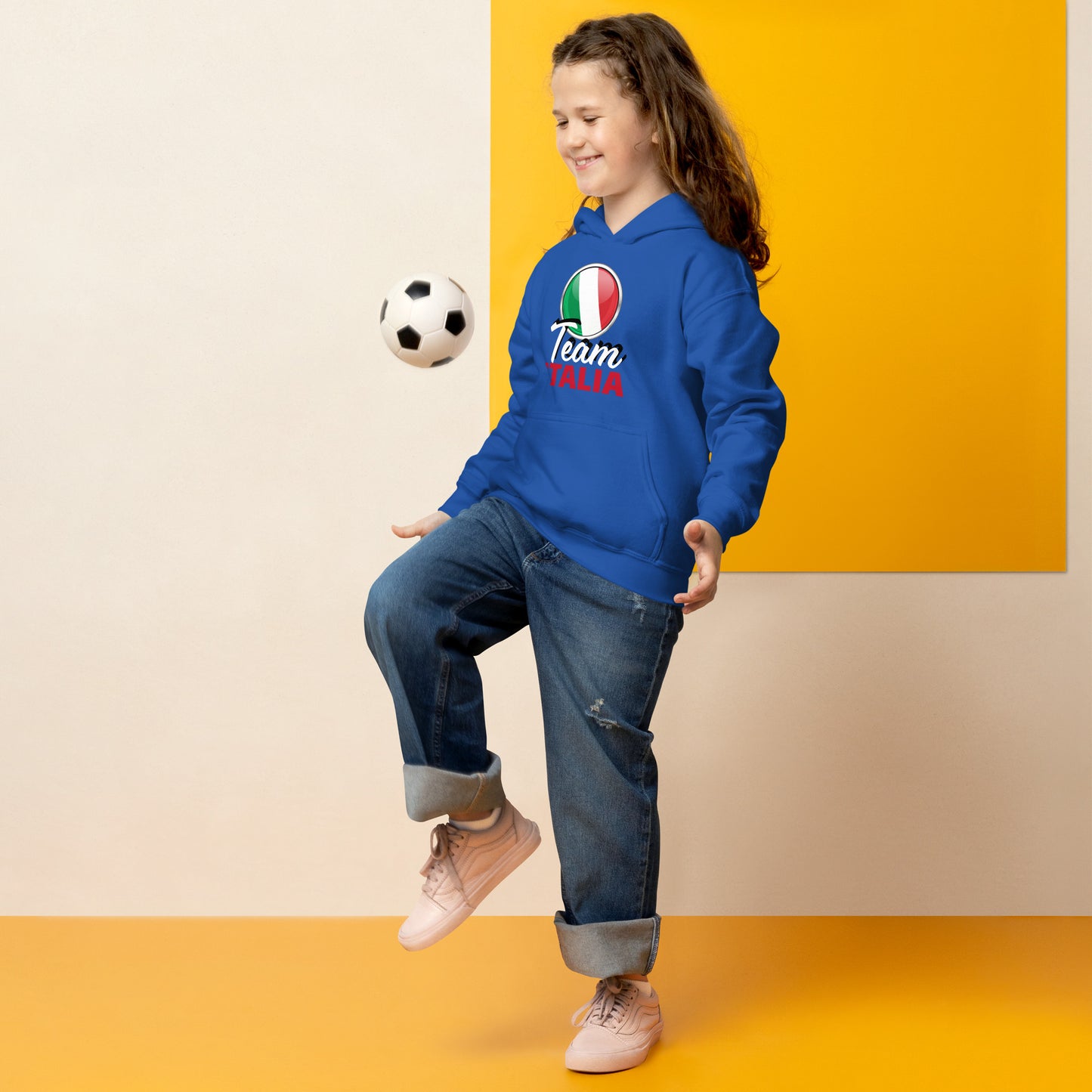 Heavy-Blend Hoodie für Jugendliche "ITeam Italia"
